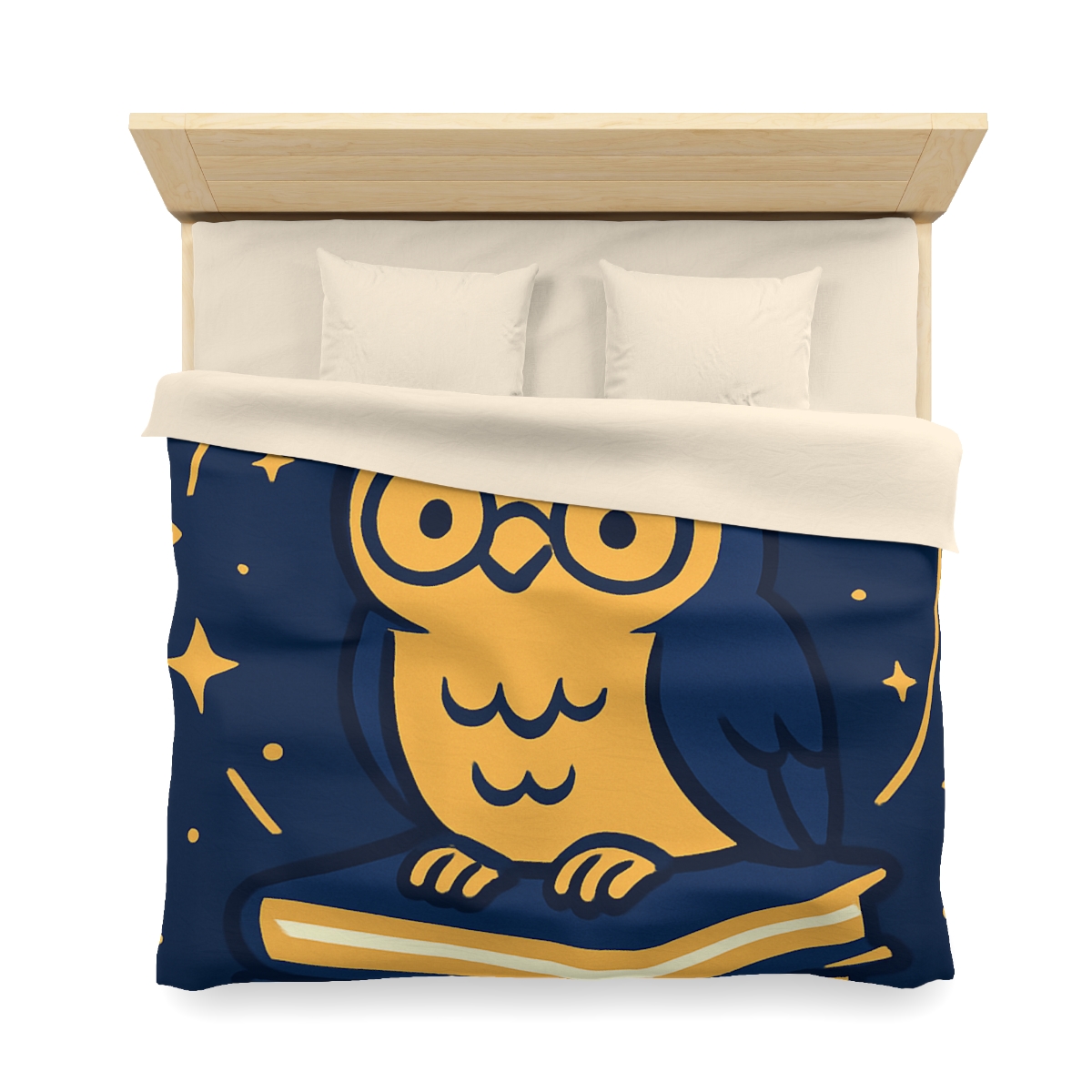 Galactic Owl Library stylish duvet covers