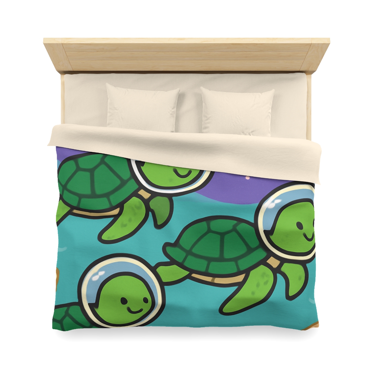 Starry Seas Turtle Team warm winter duvets