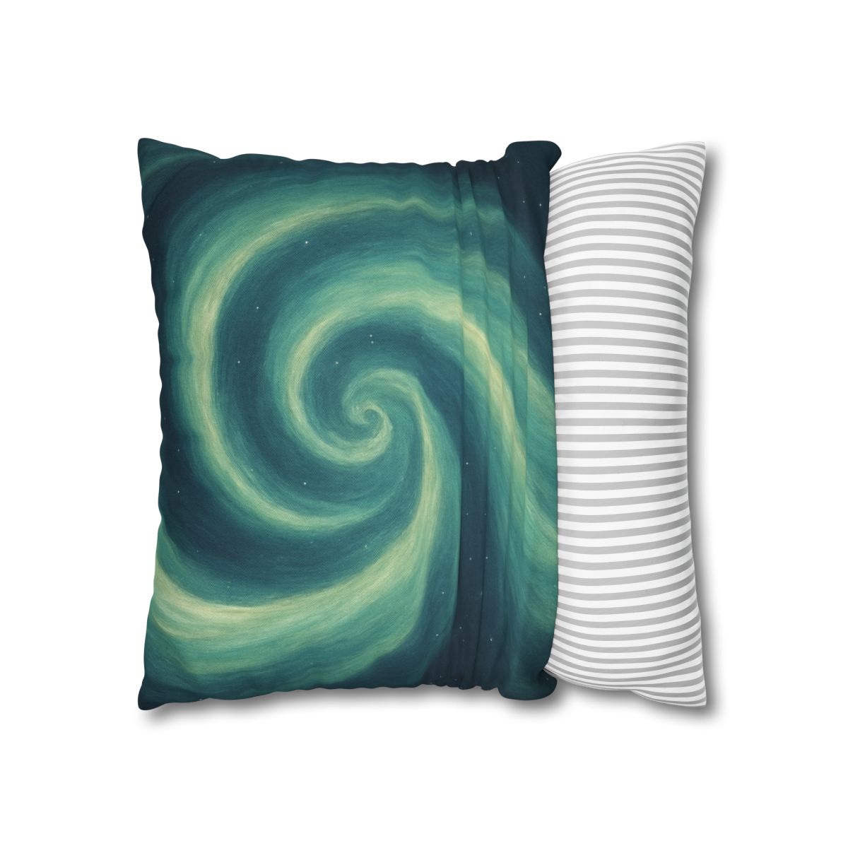 Aurora Spiral Veil trendy patterned pillow cases