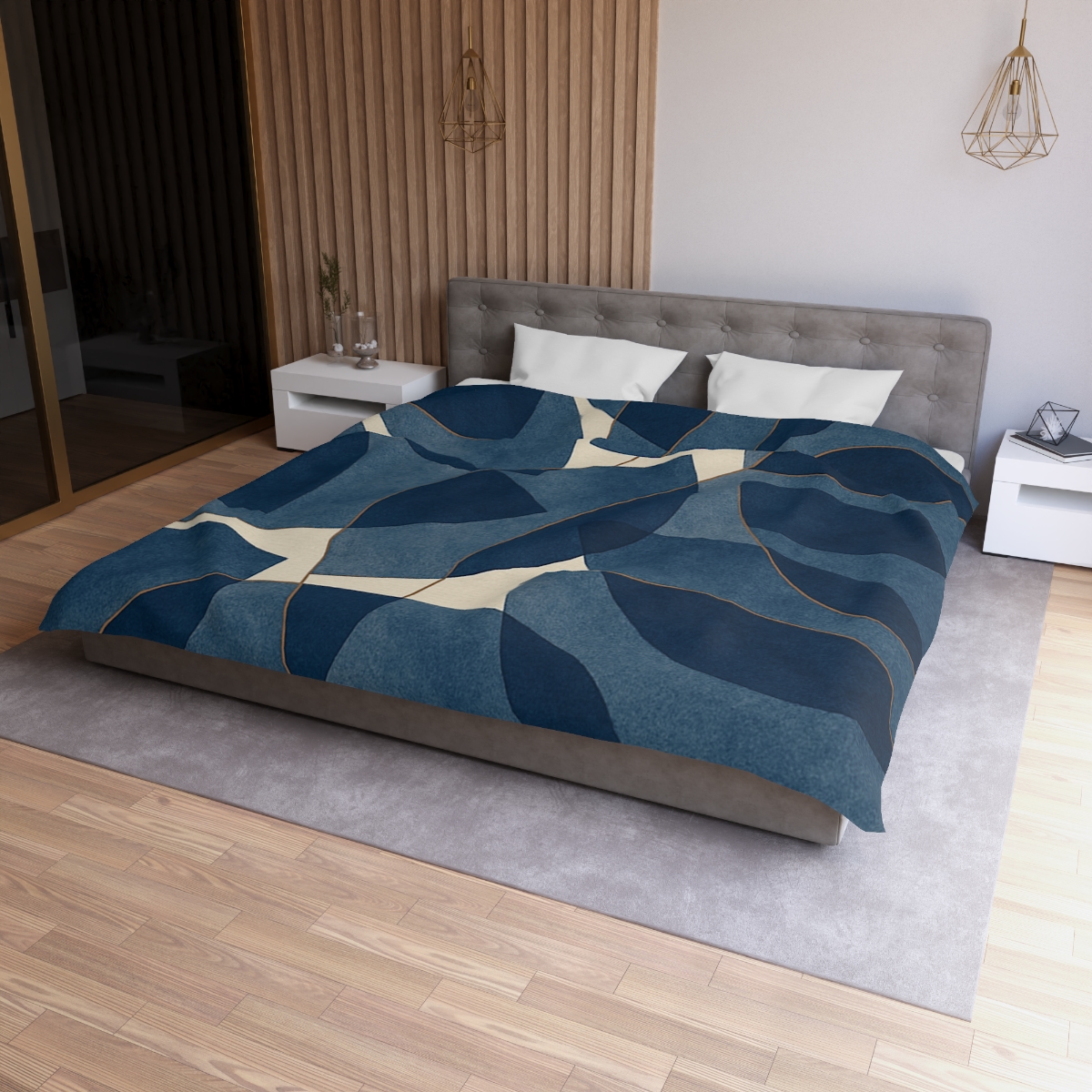 Petal Overlay Mosaic duvets for gifts