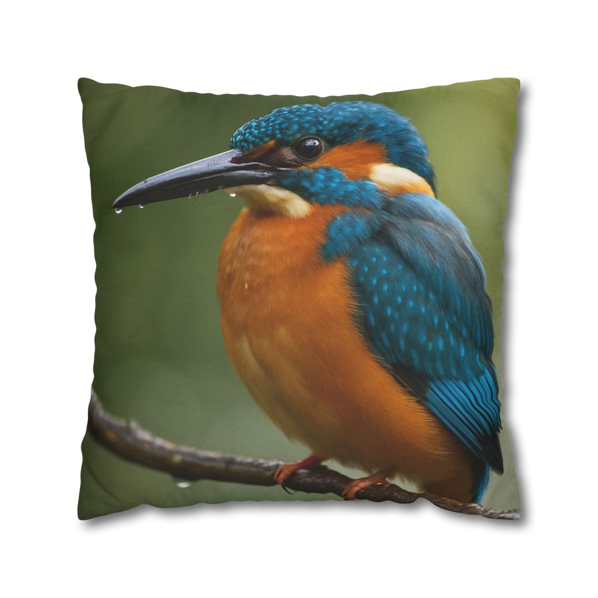 Aqua Bolt Kingfisher unique gift pillow cases
