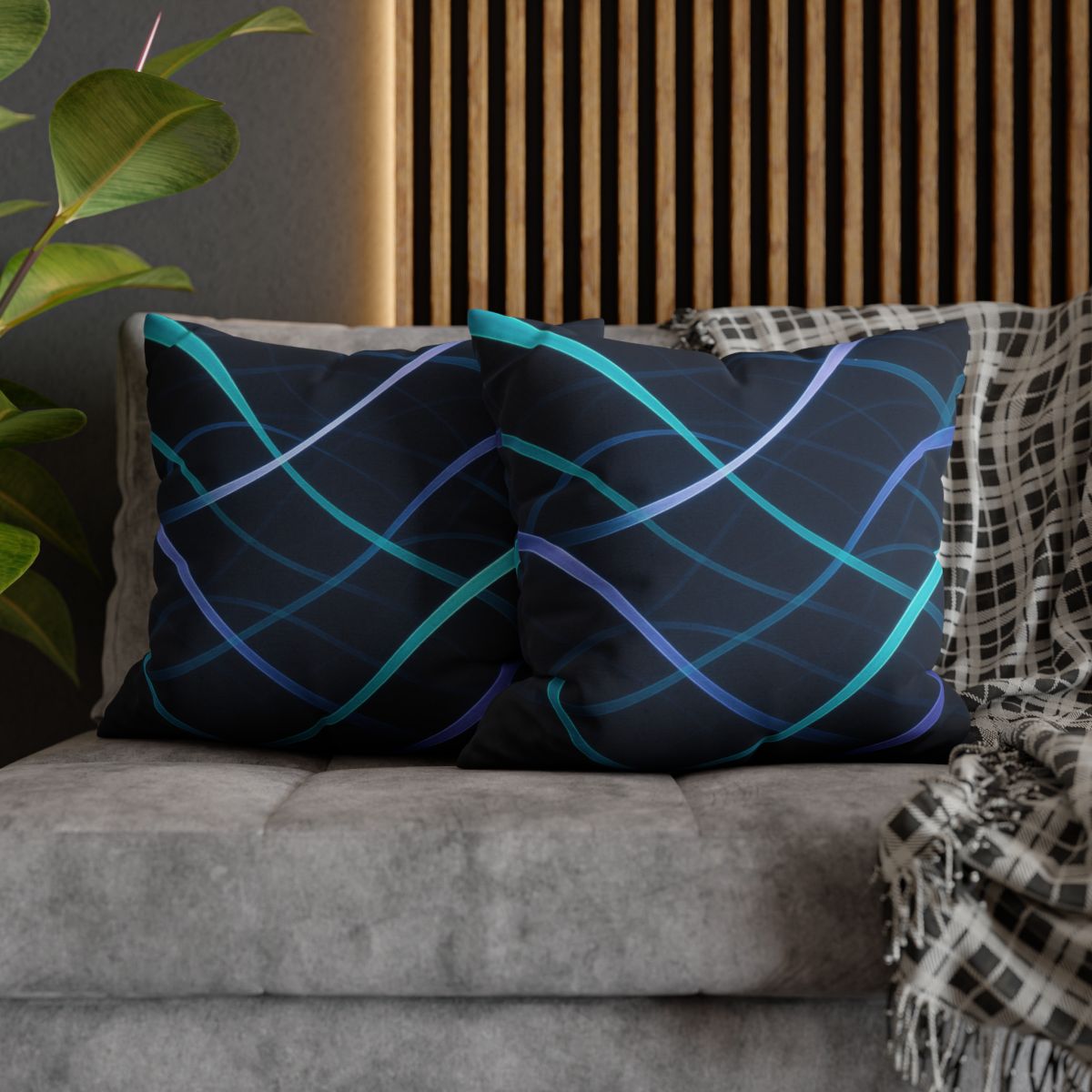 Gravitational Ribbon Lattice custom pillow cases