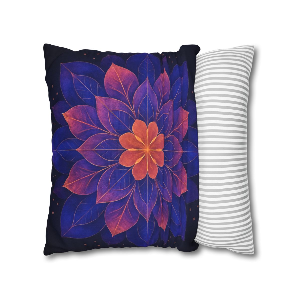 Petal Prism Mandala trendy patterned pillow cases