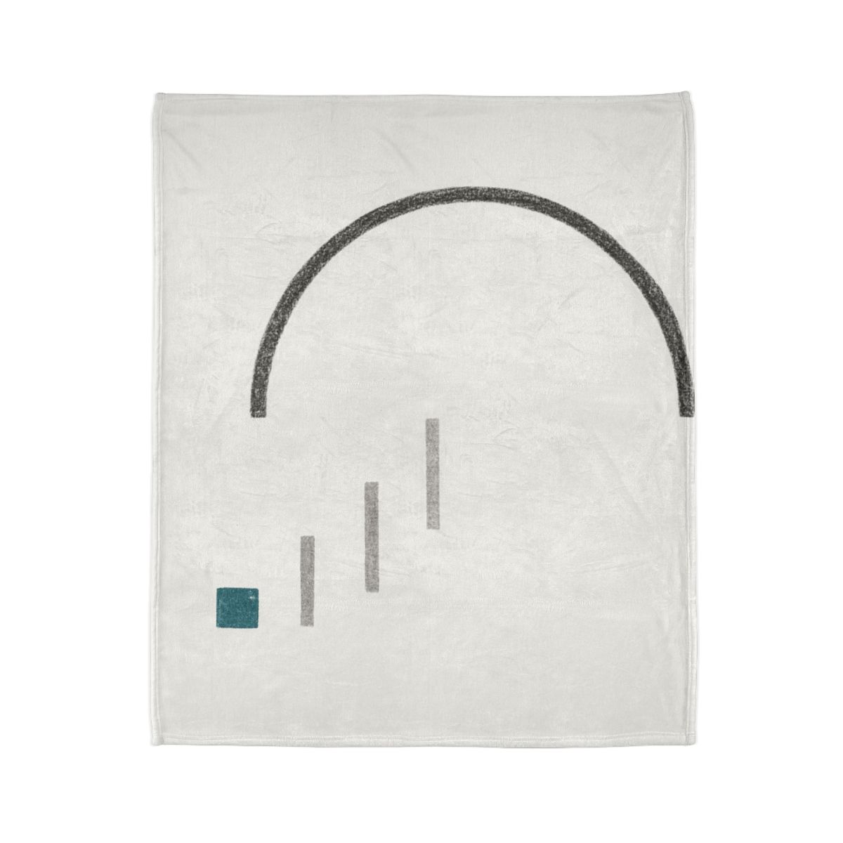 Split Ring And Stepped Line stylish throw blankets