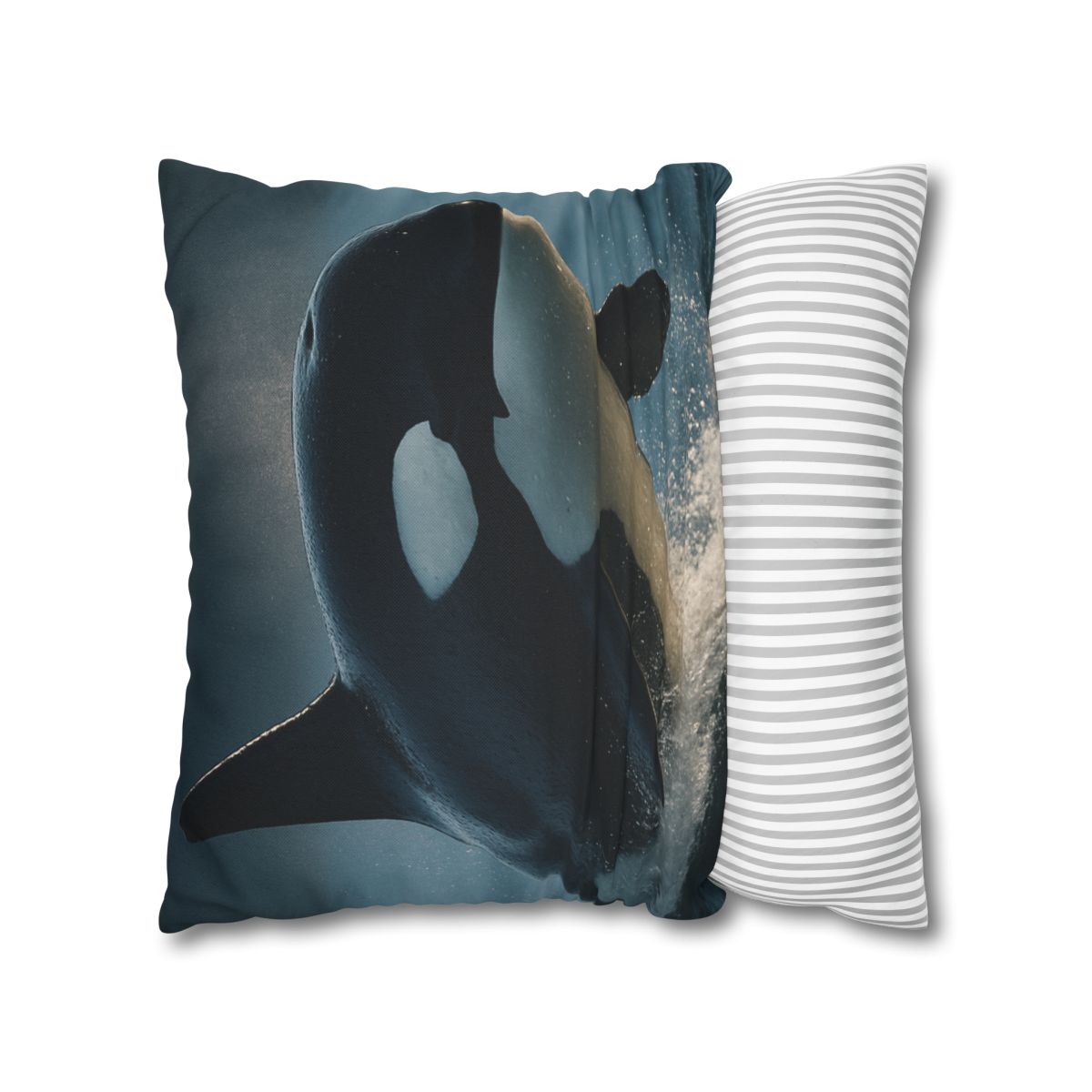 Abyss Glide Orca custom pillow cases