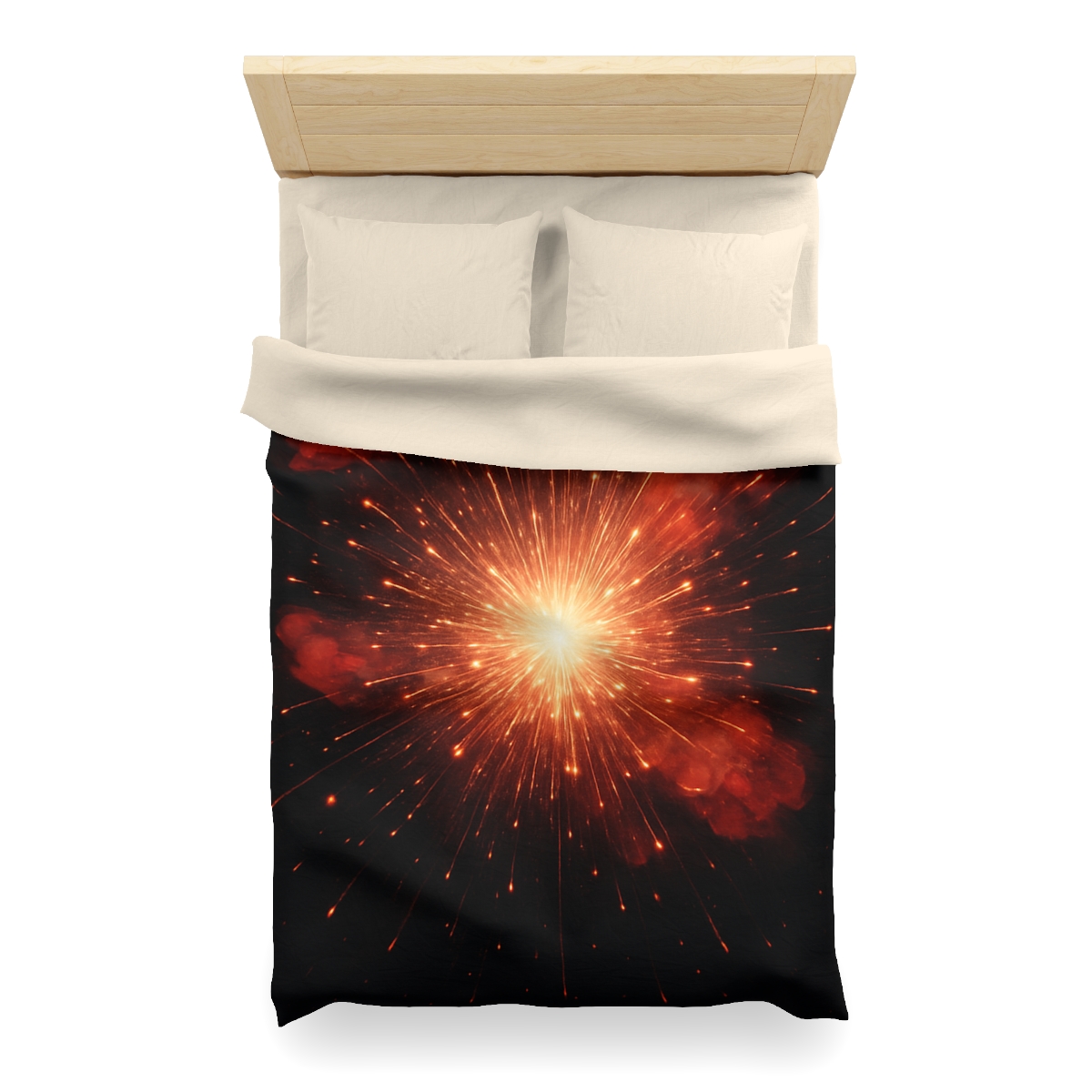 Starburst Ember Bloom unique patterned duvets