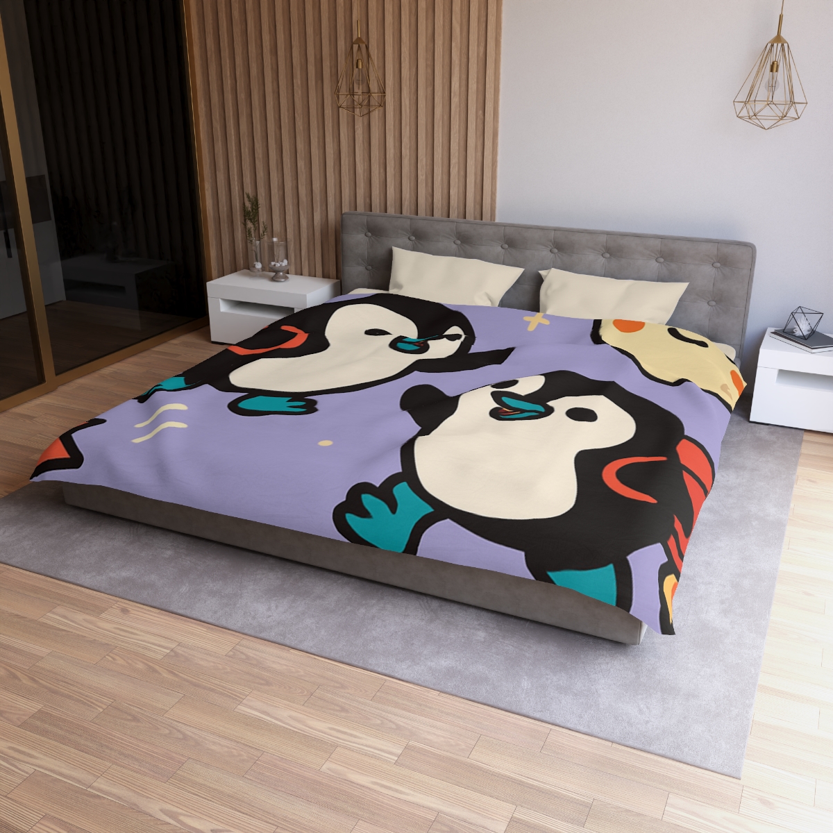 Rocket Penguin Explorers duvets for gifts