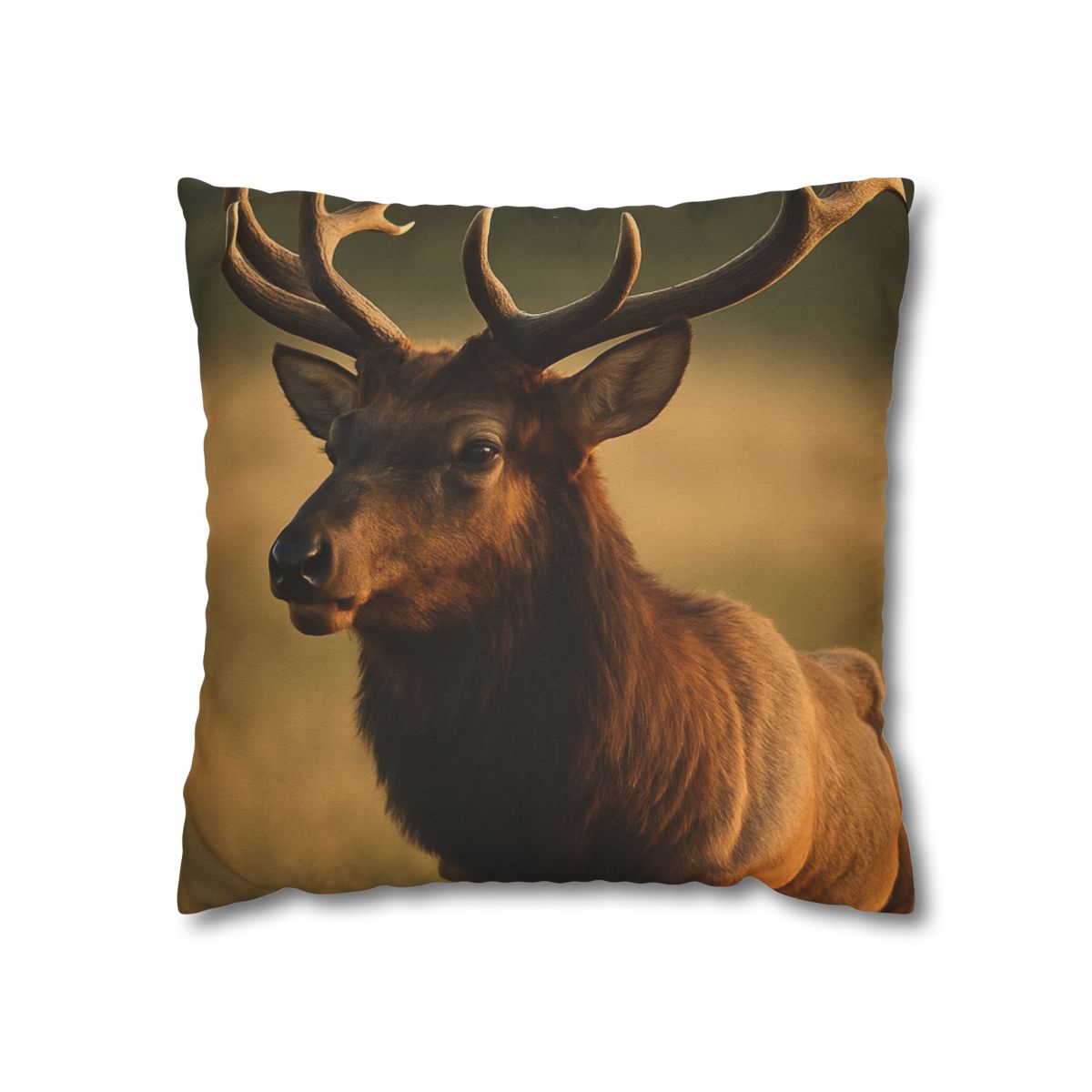 Antler Crown Mountain Elk soft cotton pillow cases