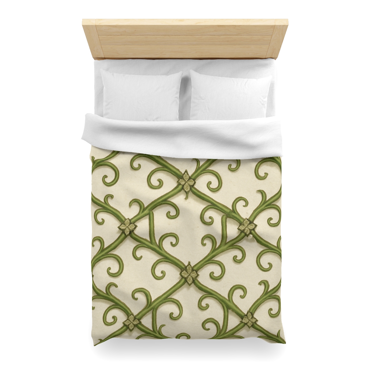 Vine Lattice Panorama personalized bedding duvets