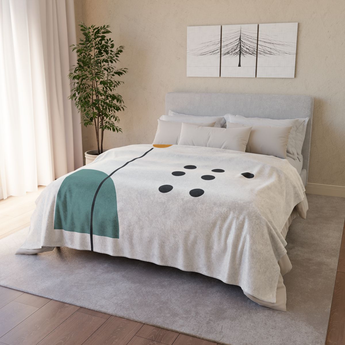 Sparse Meridian With Broken Grid unique gift blankets