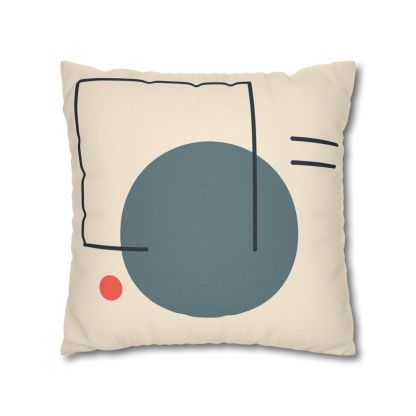 Quiet Orbit With Offset Frame unique gift pillow cases
