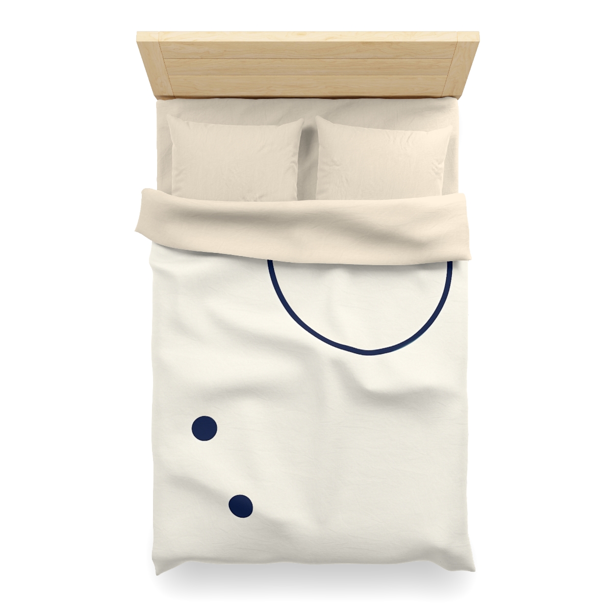 Orbiting Arc And Twin Dots soft comforter duvets