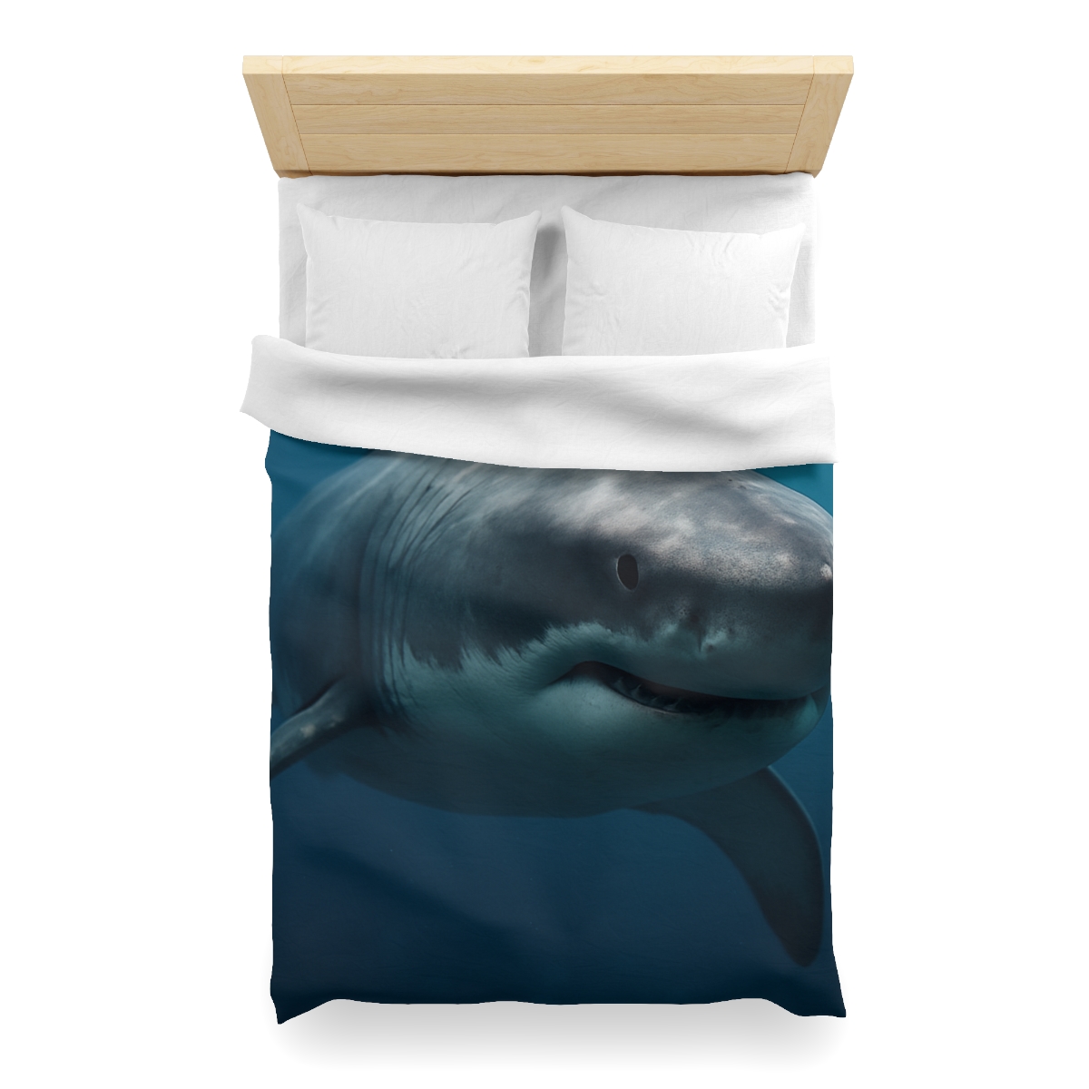 Silent Hunter Great White Shark stylish duvet covers