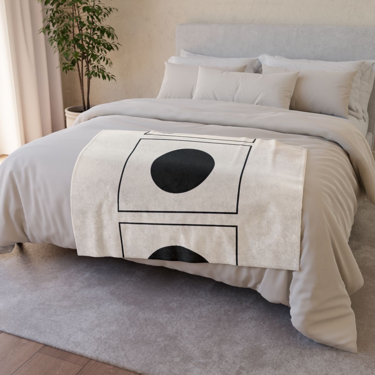 Eclipse Frame Triptych warm winter blankets