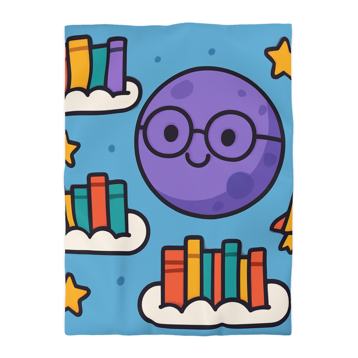 The Cloud Library Of Planet Puff soft comforter duvets