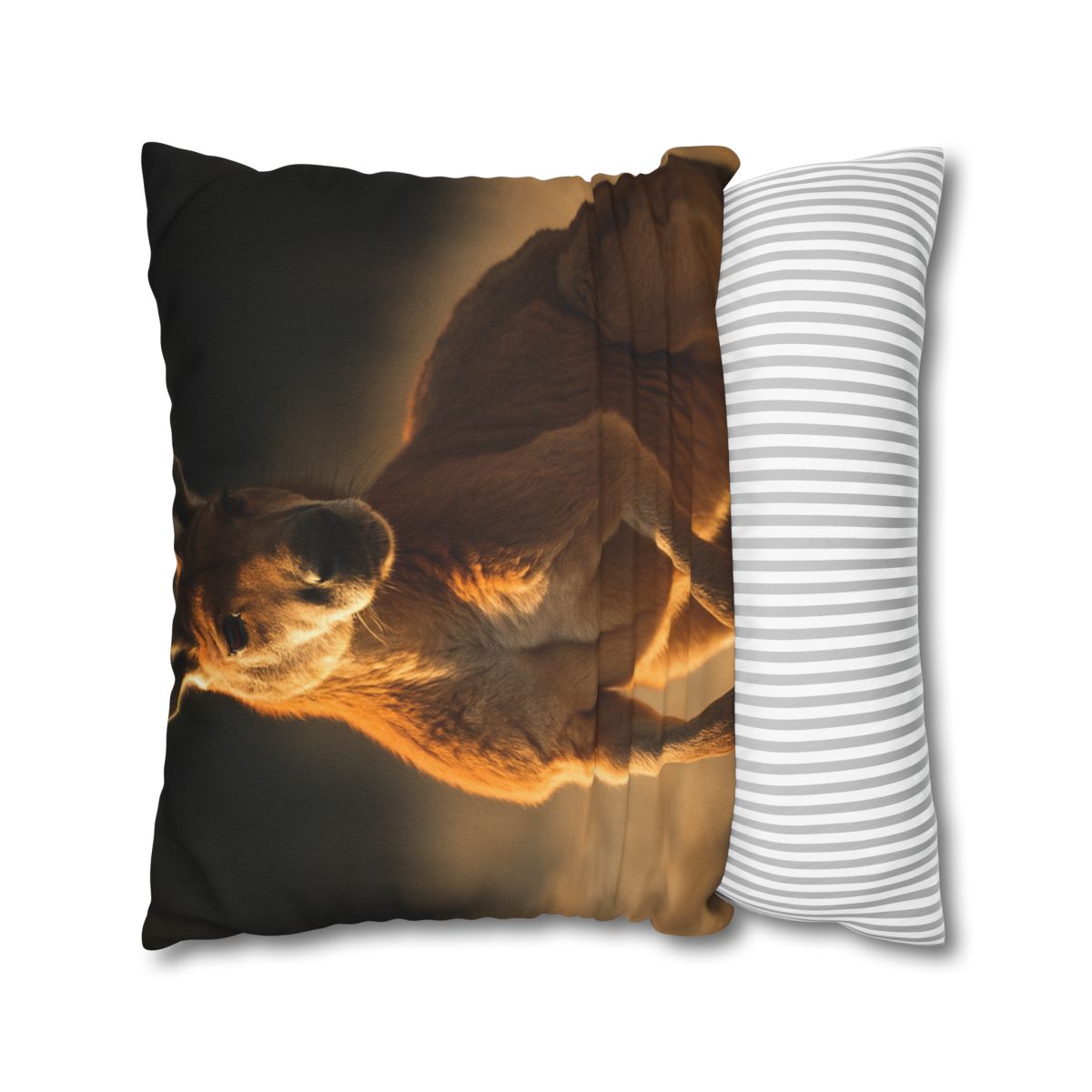 Ember Mantle Red Kangaroo soft cotton pillow cases