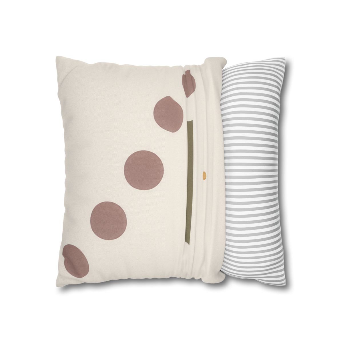 Gentle Zigzag Of Small Circles soft cotton pillow cases