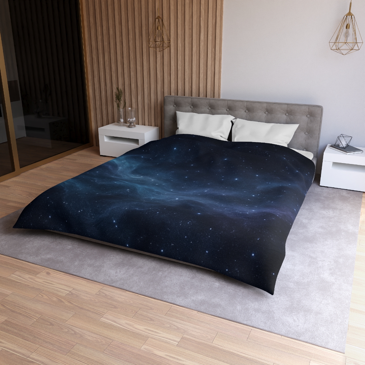 Luminous Void Tapestry unique patterned duvets