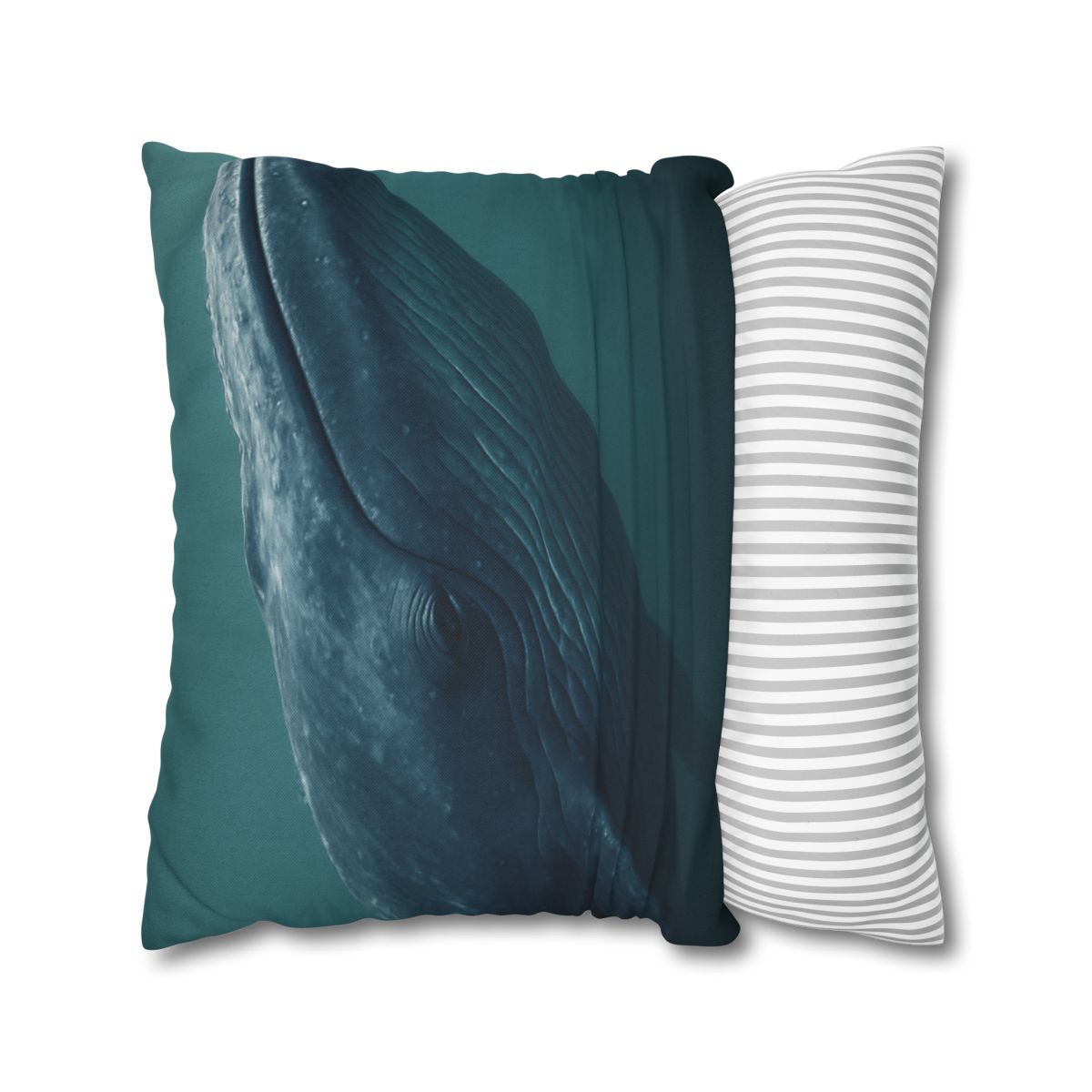 Ocean Song Blue Whale personalized pillow covers