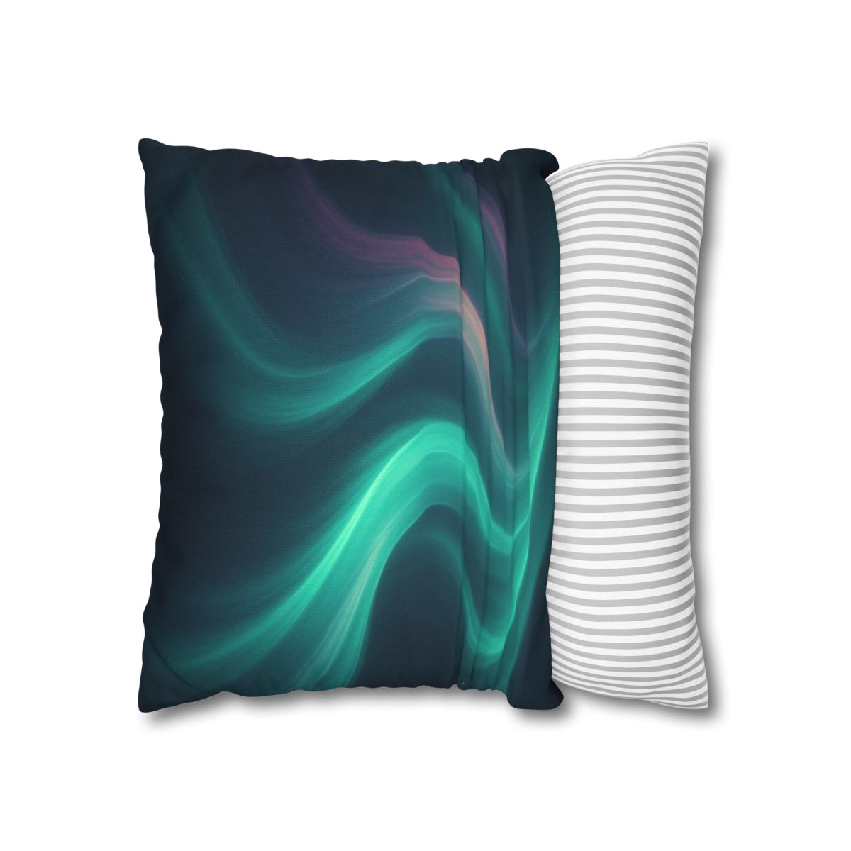 Aurora Spectrum Drift soft cotton pillow cases