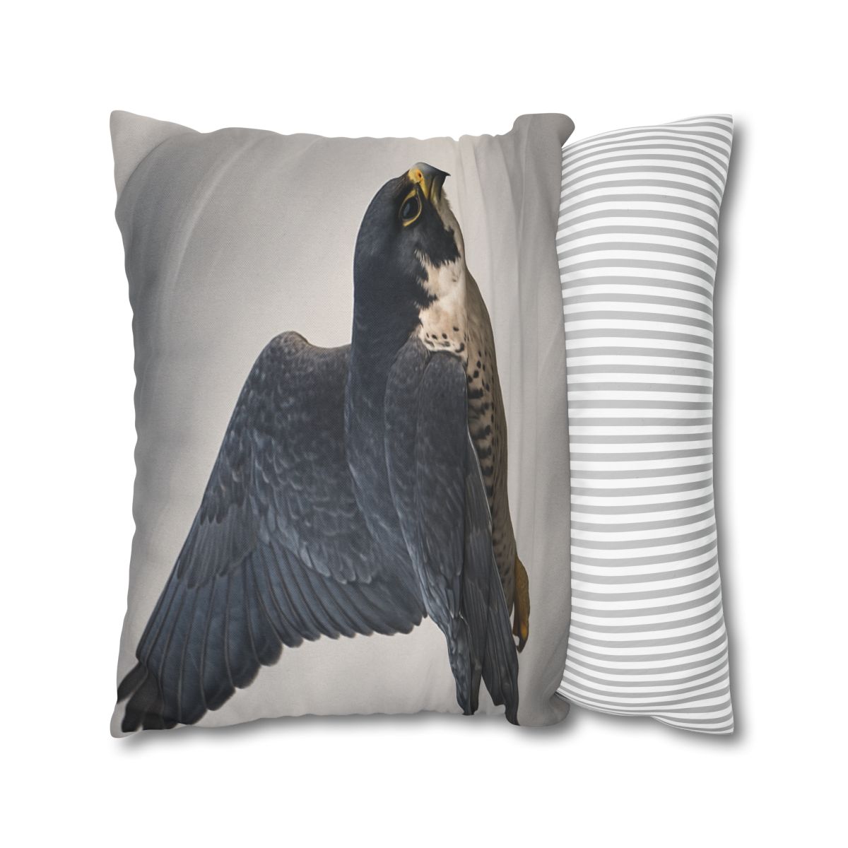 Stormglide Peregrine Falcon personalized pillow covers