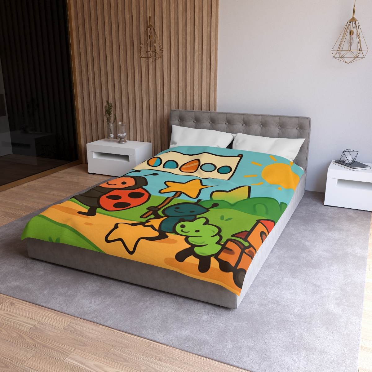 Galaxy Garden Insect Parade duvets for gifts