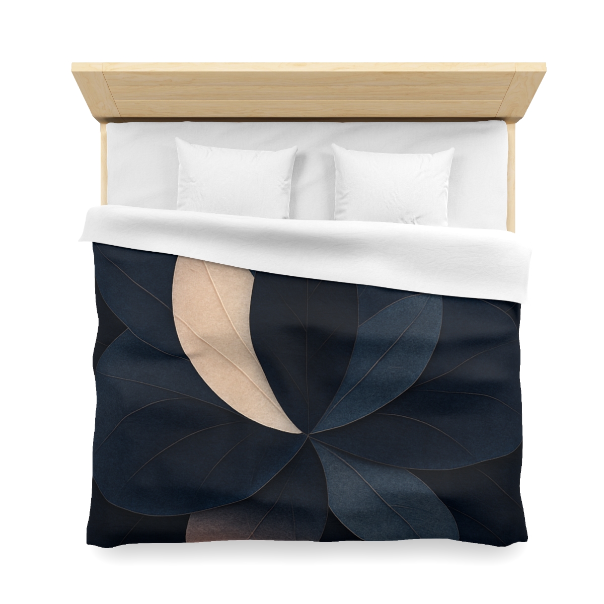 Petal Eclipse Overlays custom duvets