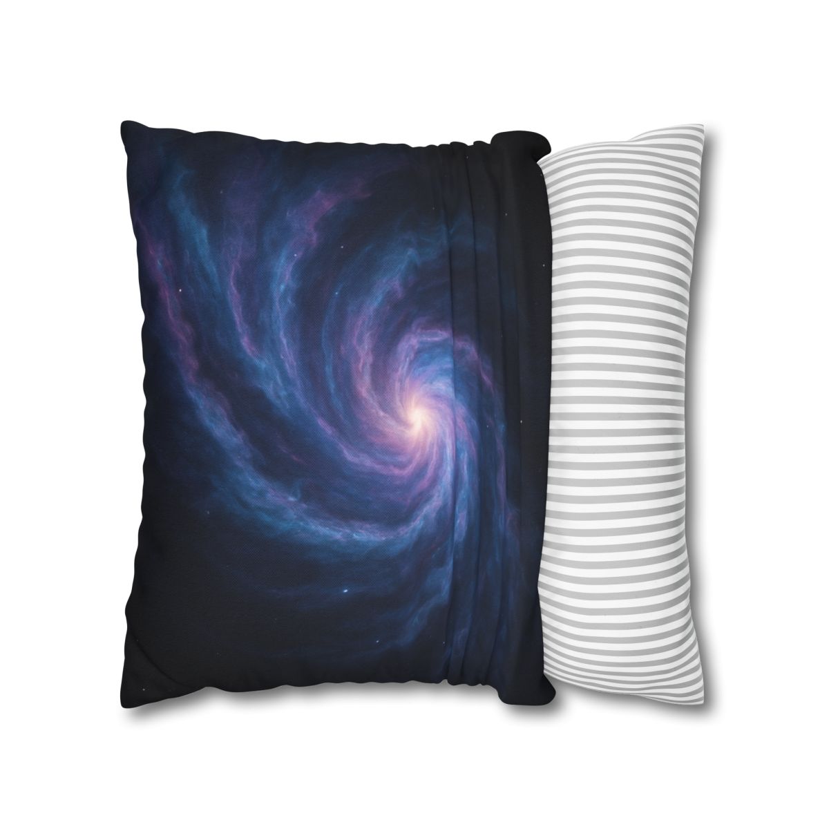 Prismatic Nebula Spiral soft cotton pillow cases