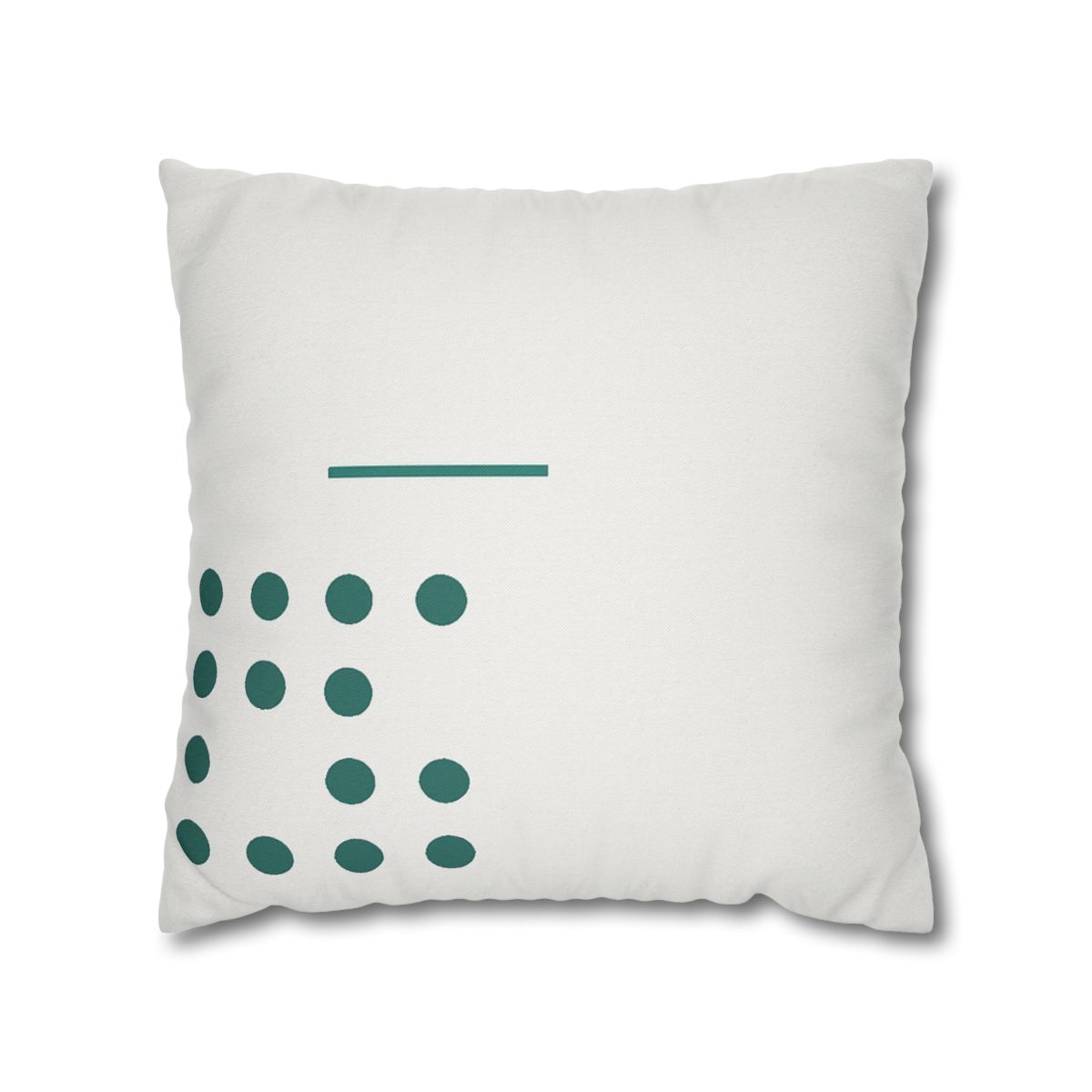 Sparse Dot Lattice Corner custom pillow cases