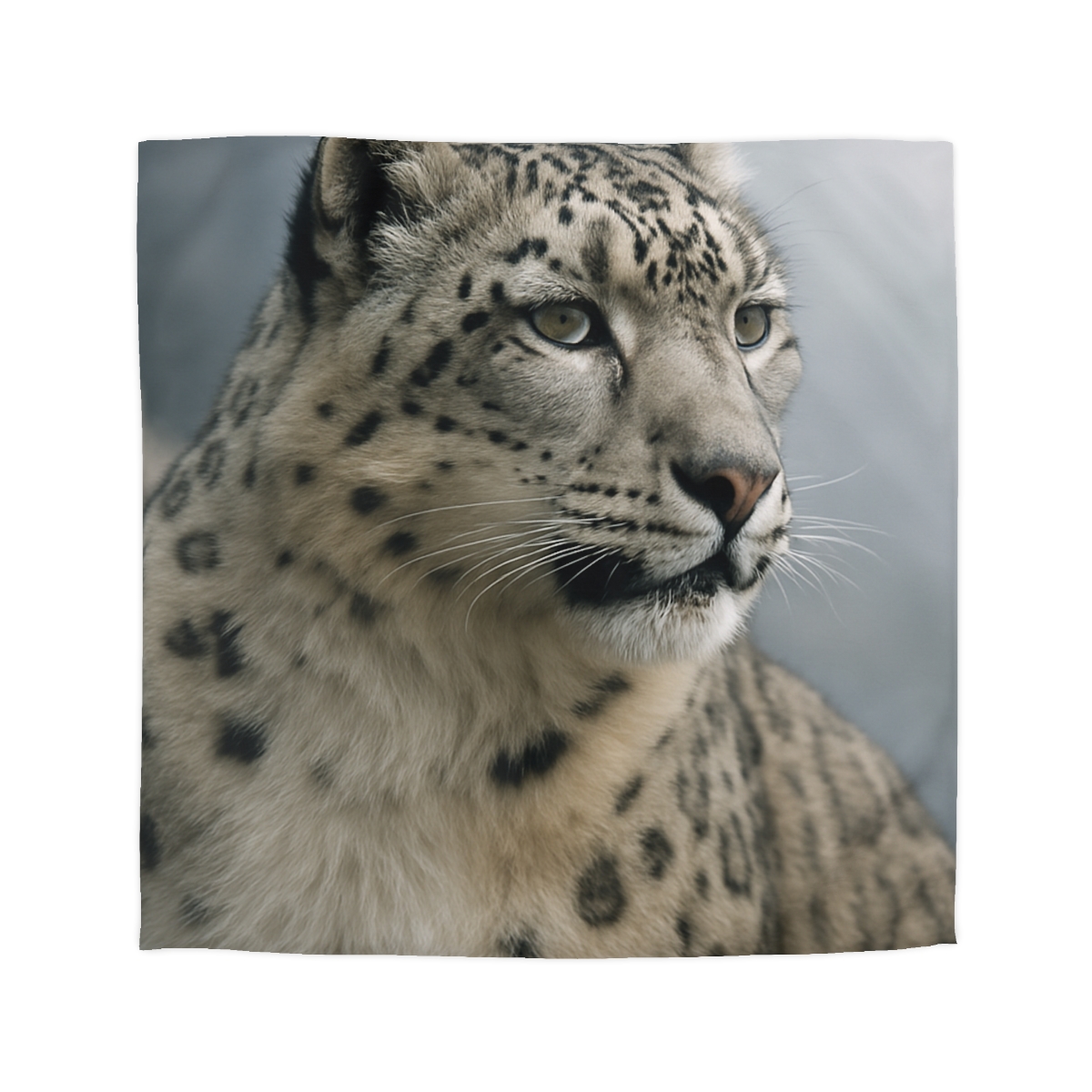 Mountain Whisper Snow Leopard warm winter duvets