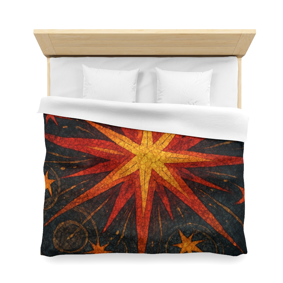 Starburst Cluster Mosaic designer printed duvets
