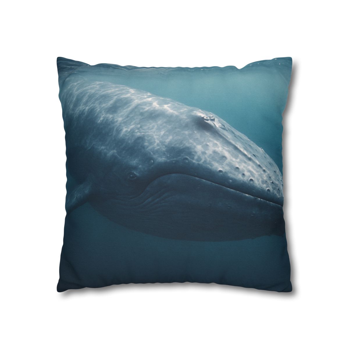 Ocean Song Blue Whale comfortable bedding pillow covers