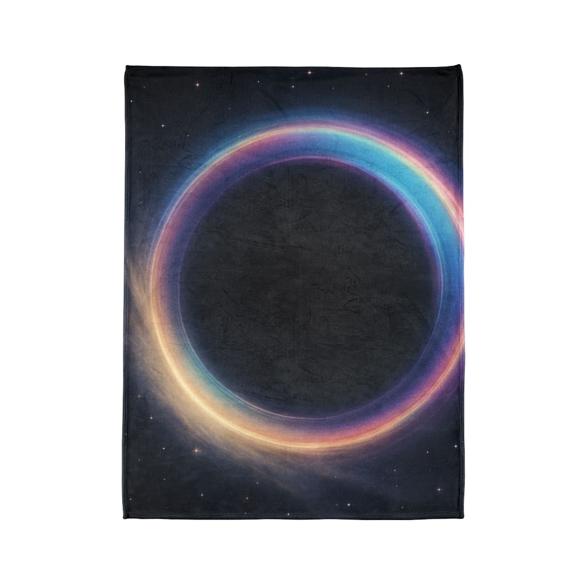 Prismatic Lensing Halo Drift decorative home blankets