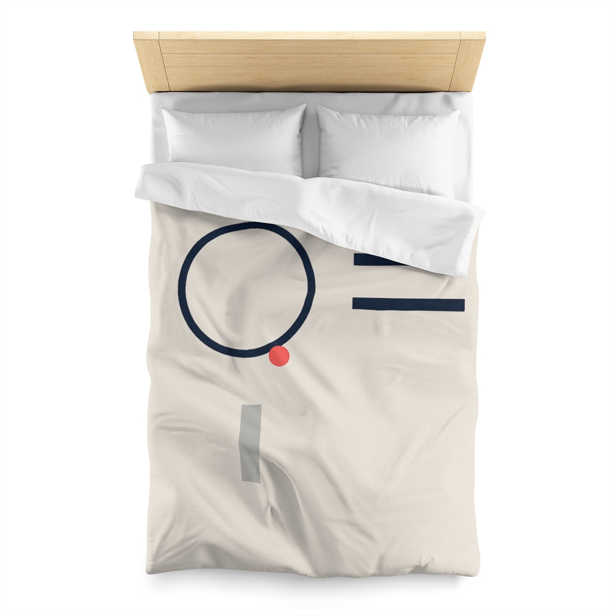 Quiet Orbit With Offset Bars personalized bedding duvets
