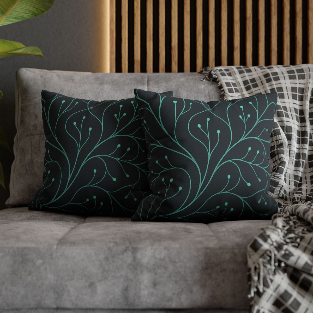 Vine Circuit Network stylish decorative pillowcases