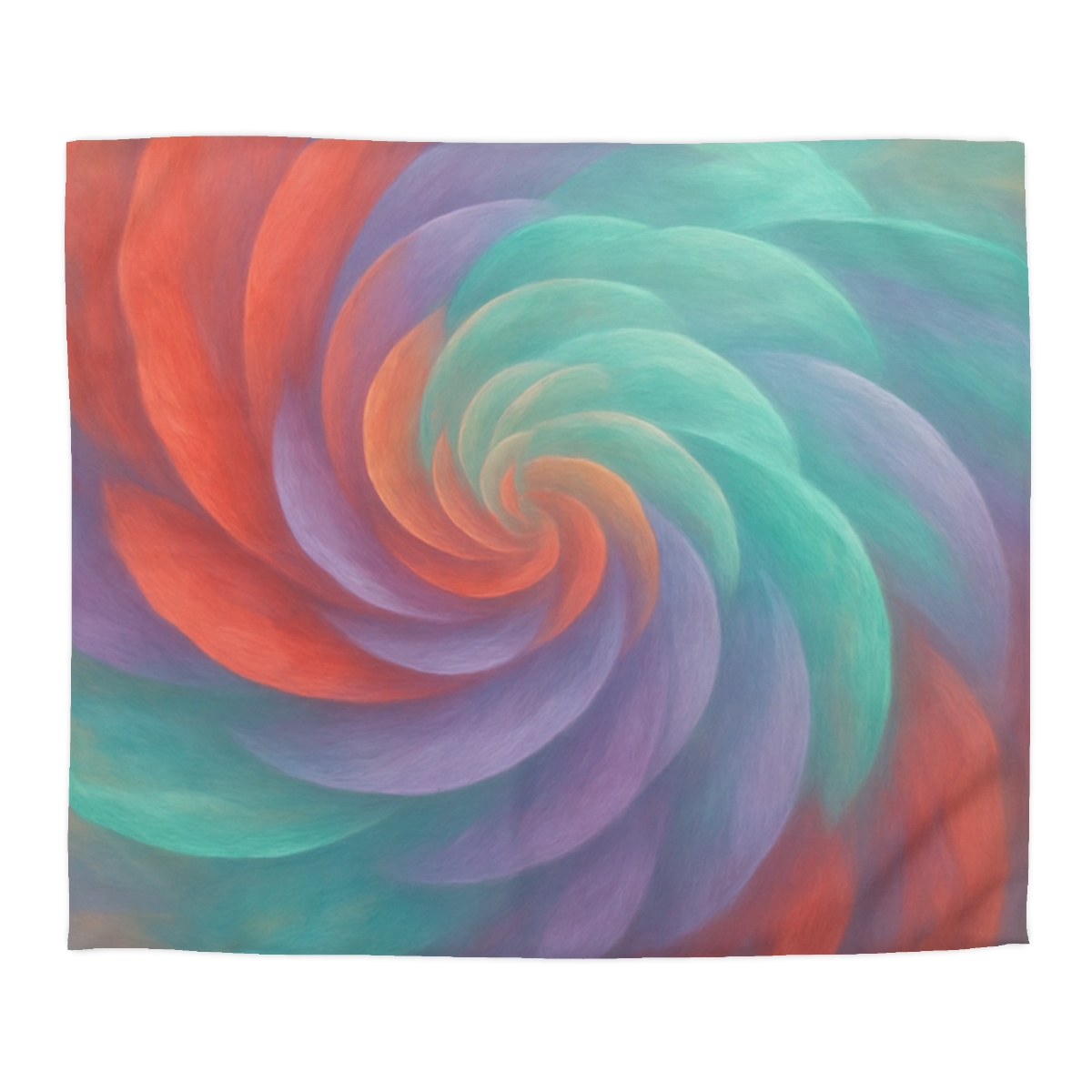 Petal Spiral Symphony unique patterned duvets