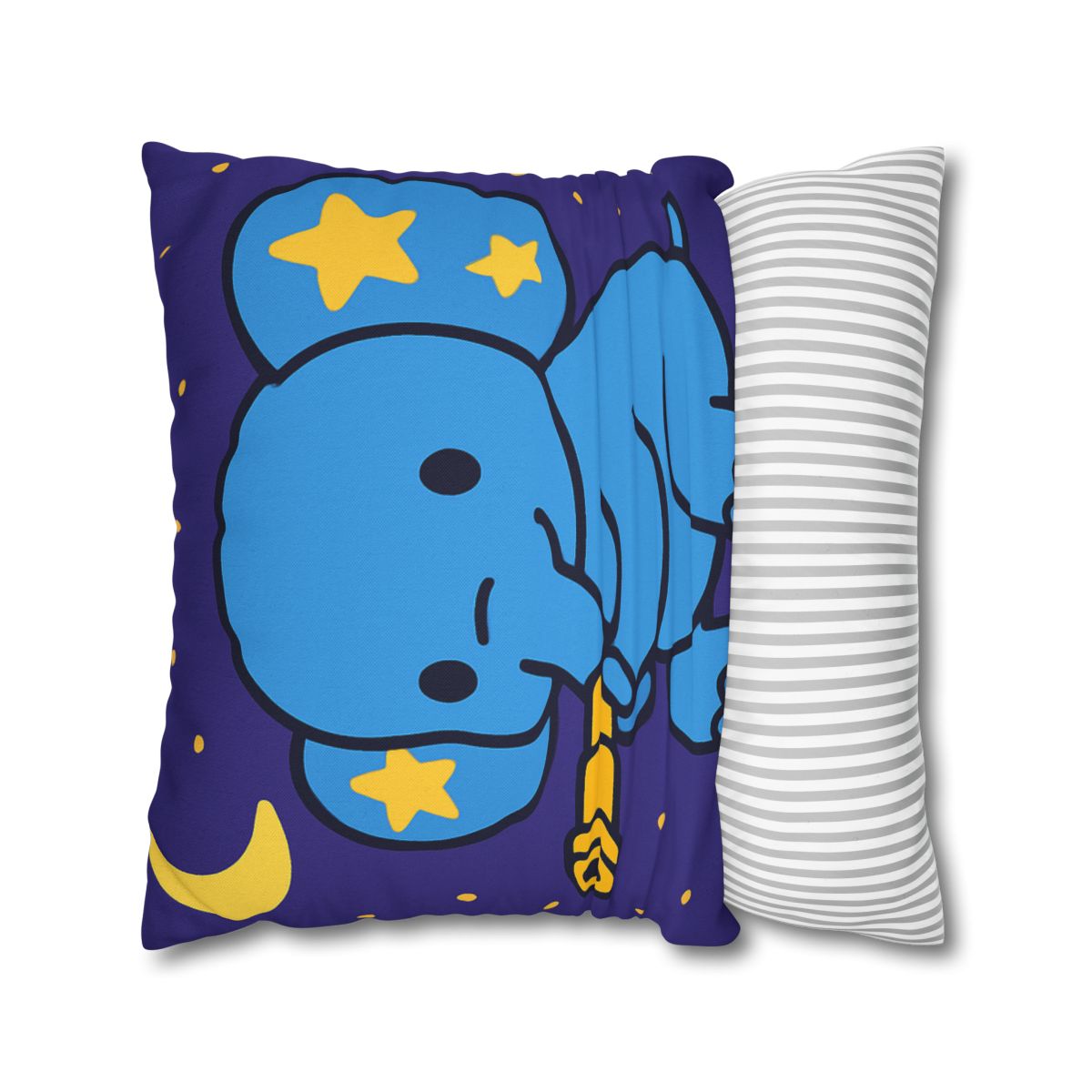 Starlight Safari Elephant designer print pillow cases