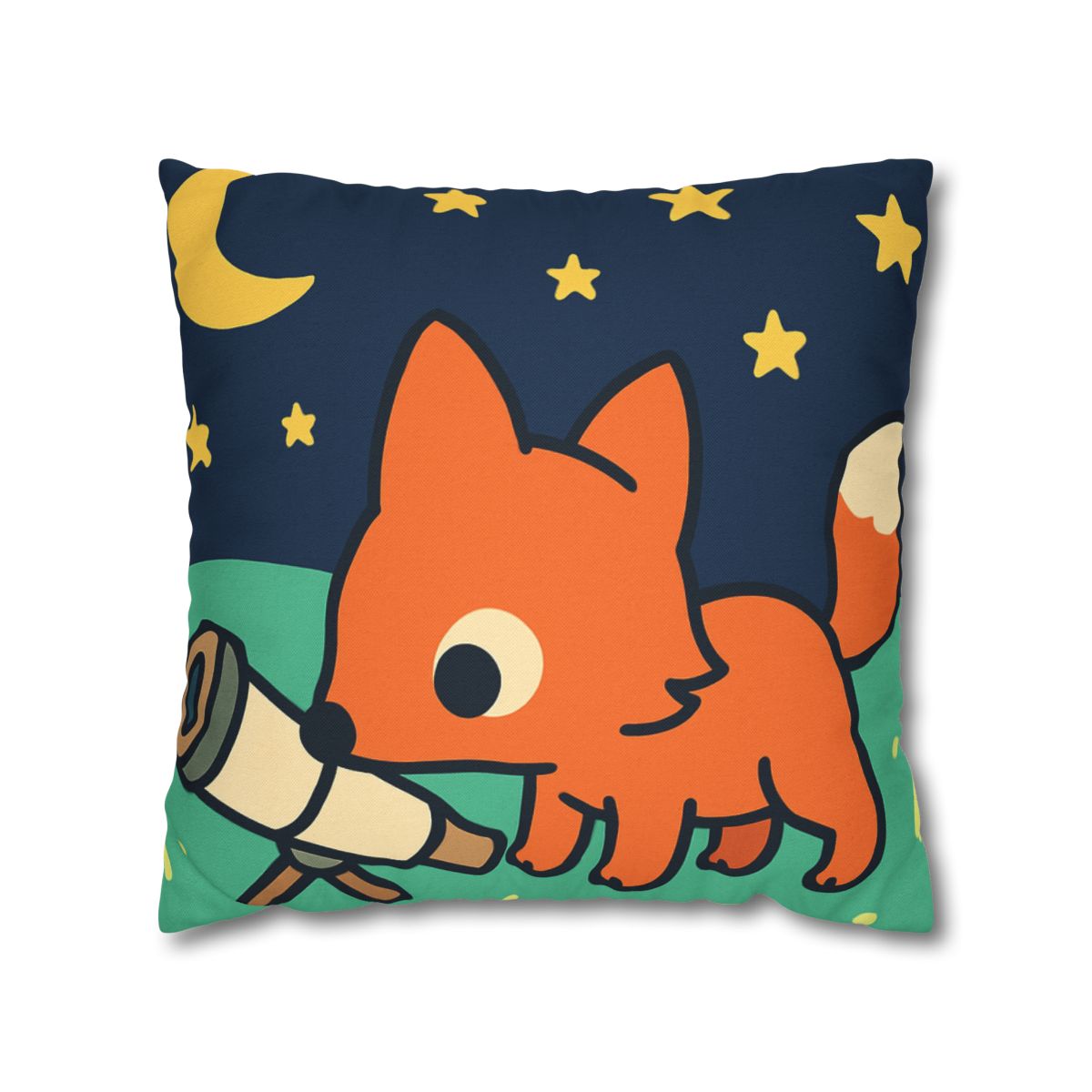 Starlight Safari Fox custom pillow cases