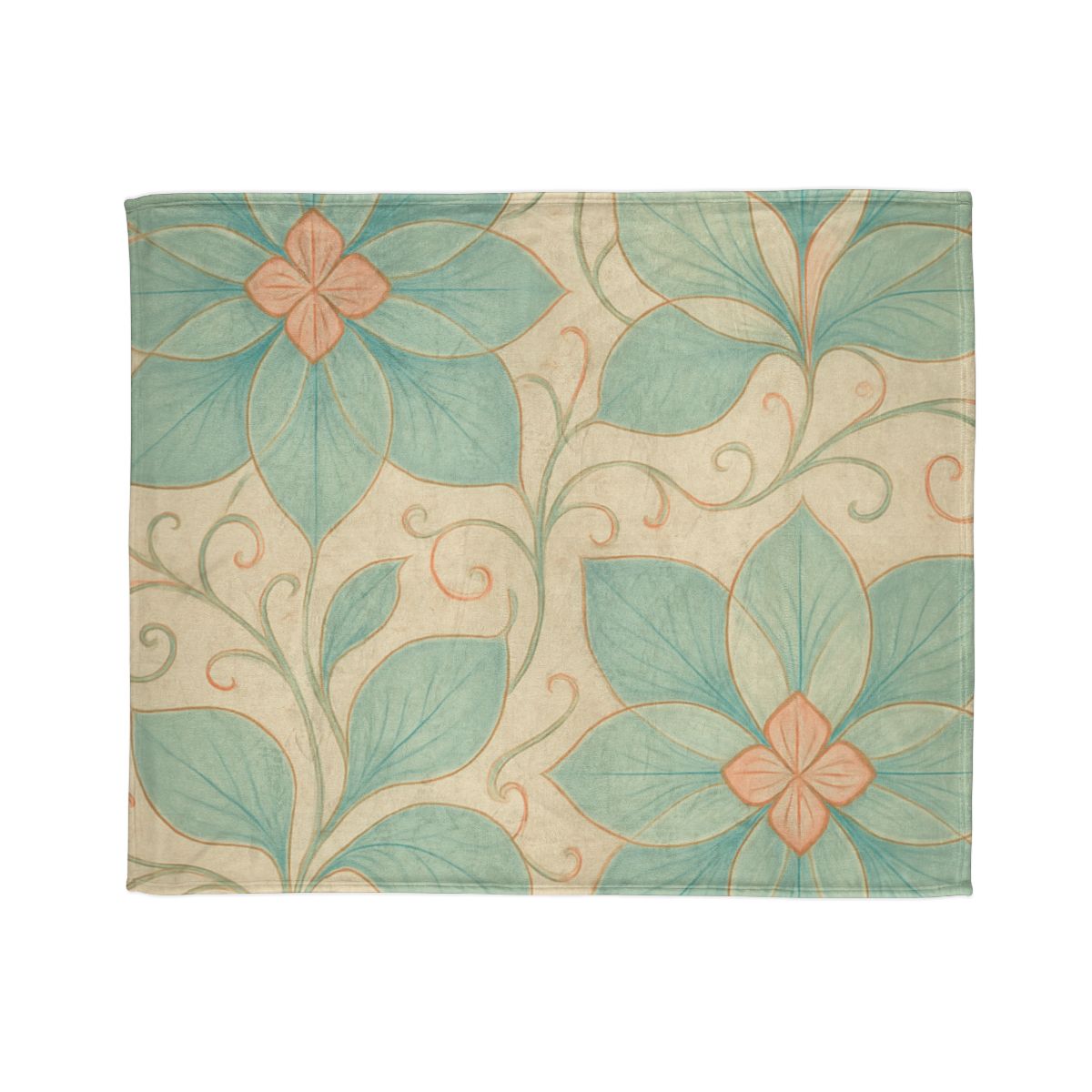 Petal Matrix Lace trendy patterned blankets
