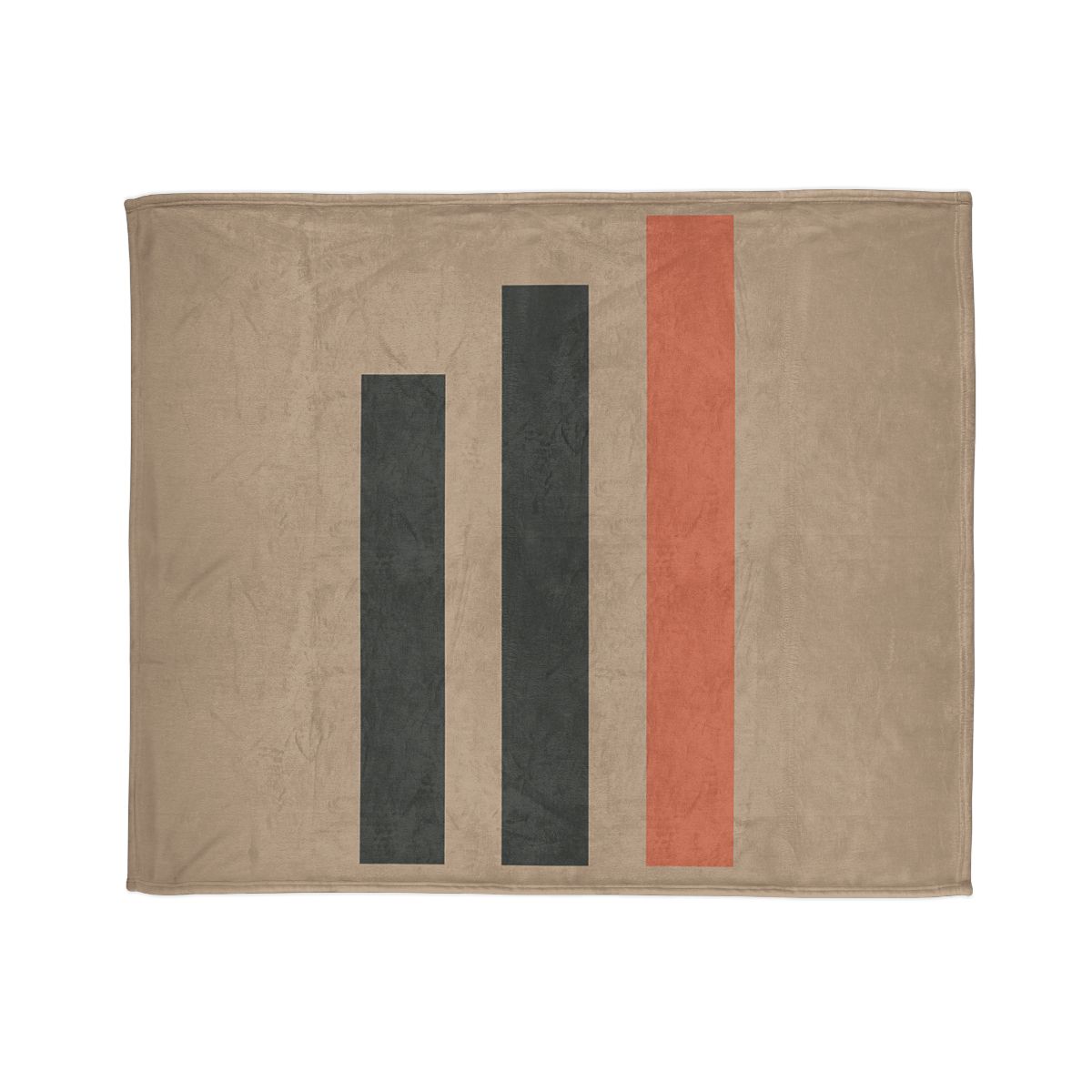 Balanced Triad Of Bars trendy patterned blankets