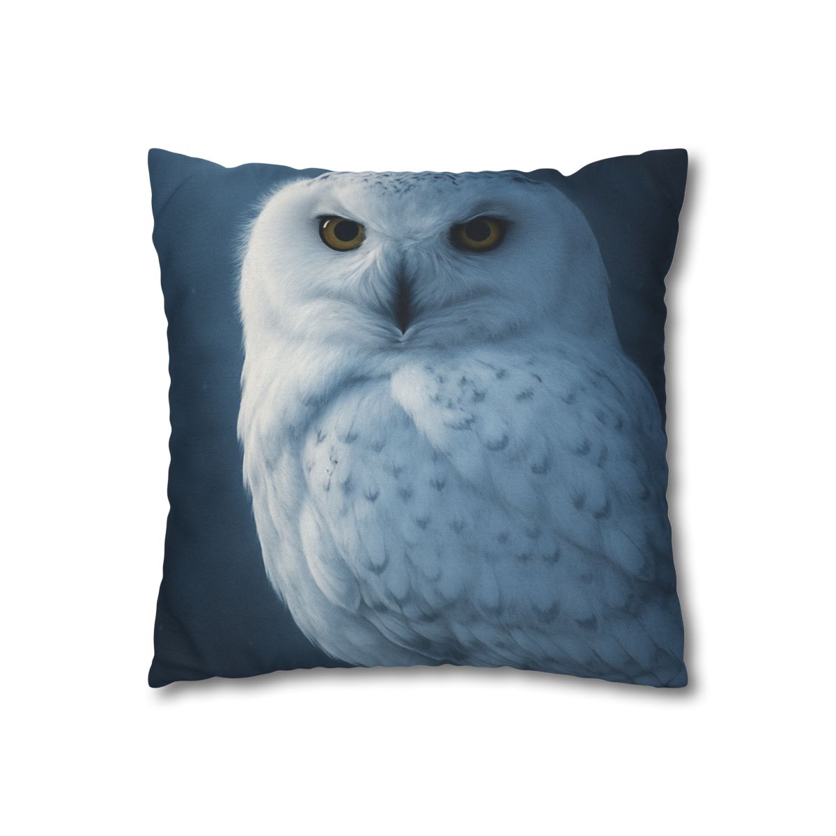 Midnight Watch Snowy Owl stylish decorative pillowcases