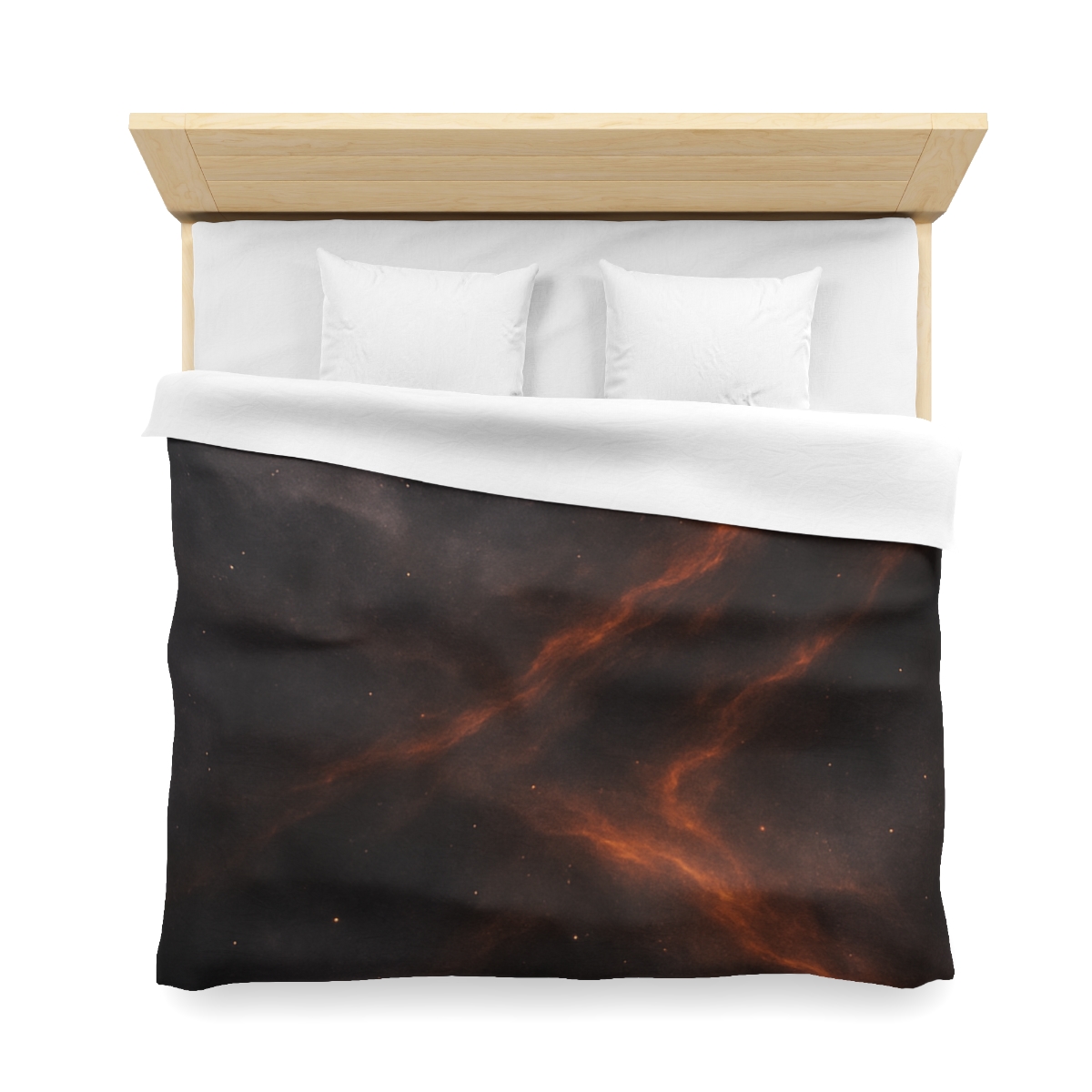 Cinder Filament Drift personalized bedding duvets