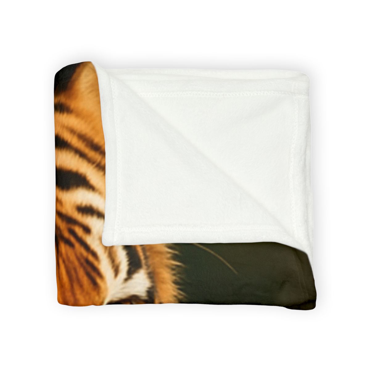 Forest Stalker Bengal Tiger personalized cozy blankets
