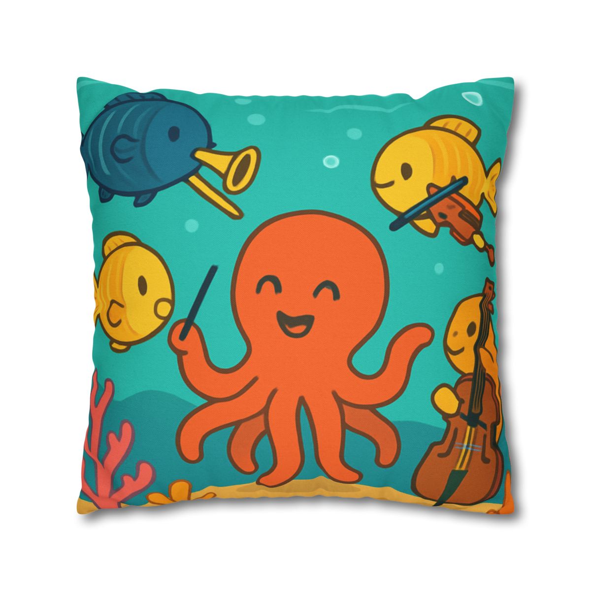 Coral Reef Orchestra custom pillow cases