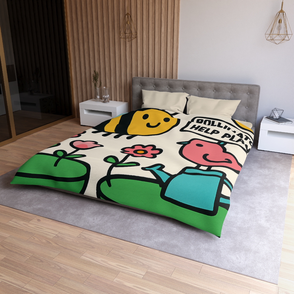 Sky Garden Of Floating Islands And Pollinator Facts warm winter duvets