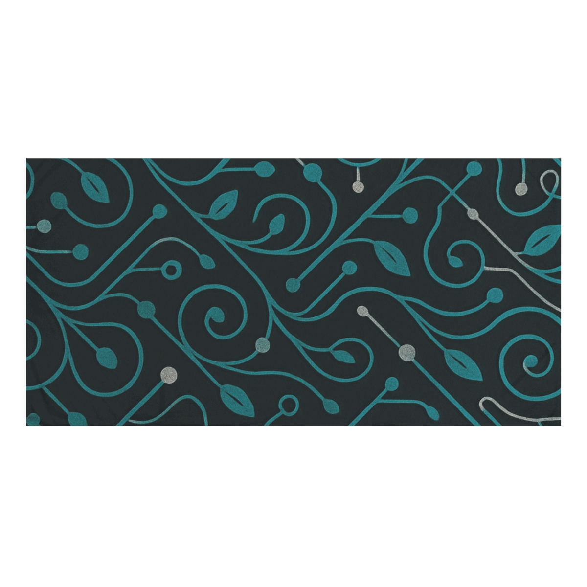 Vine Circuit Lattice trendy hand towels