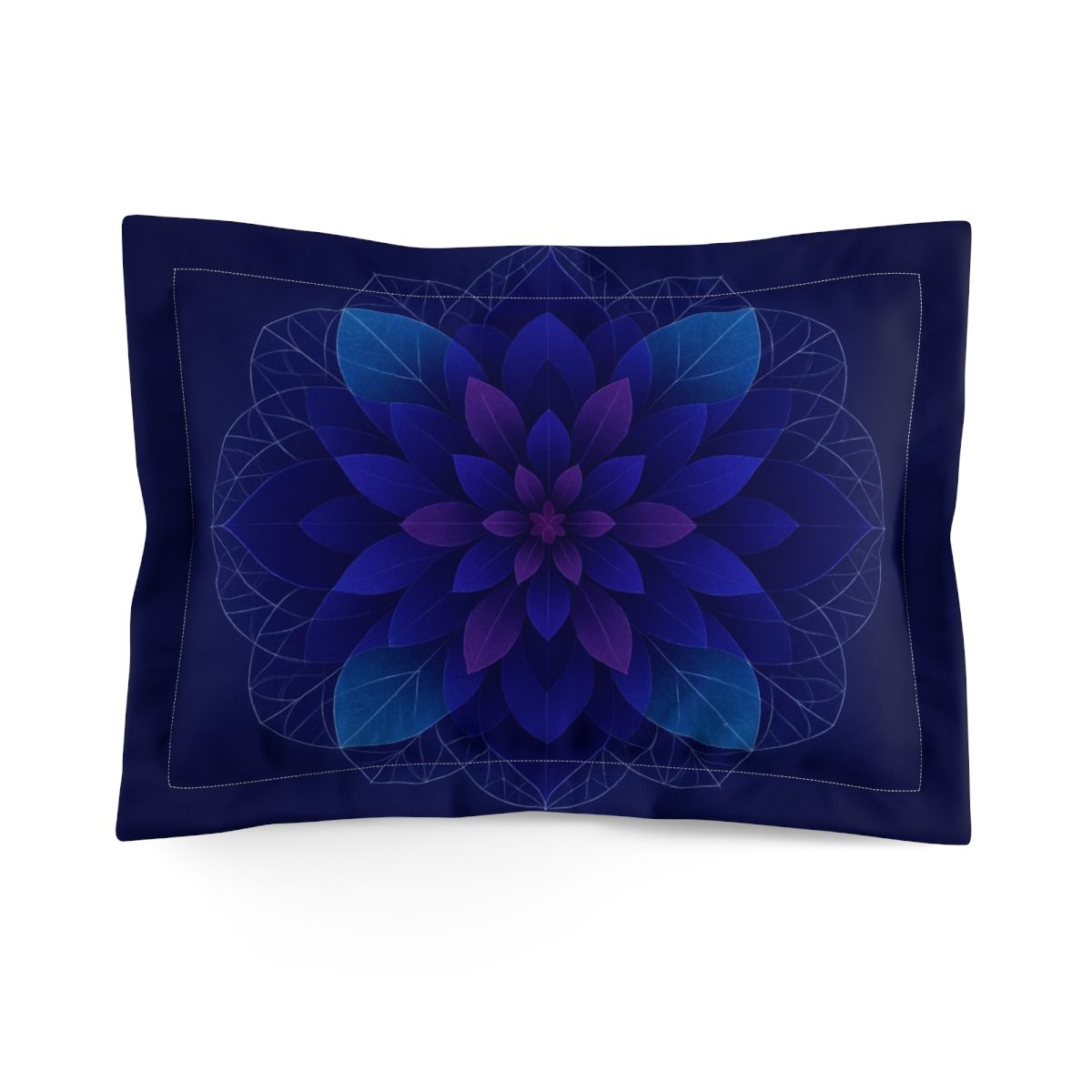 Petal Prism Mandala trendy accent pillows