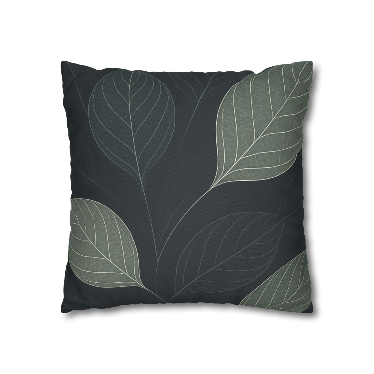 Leaf Vein Circuit Filigree soft cotton pillow cases