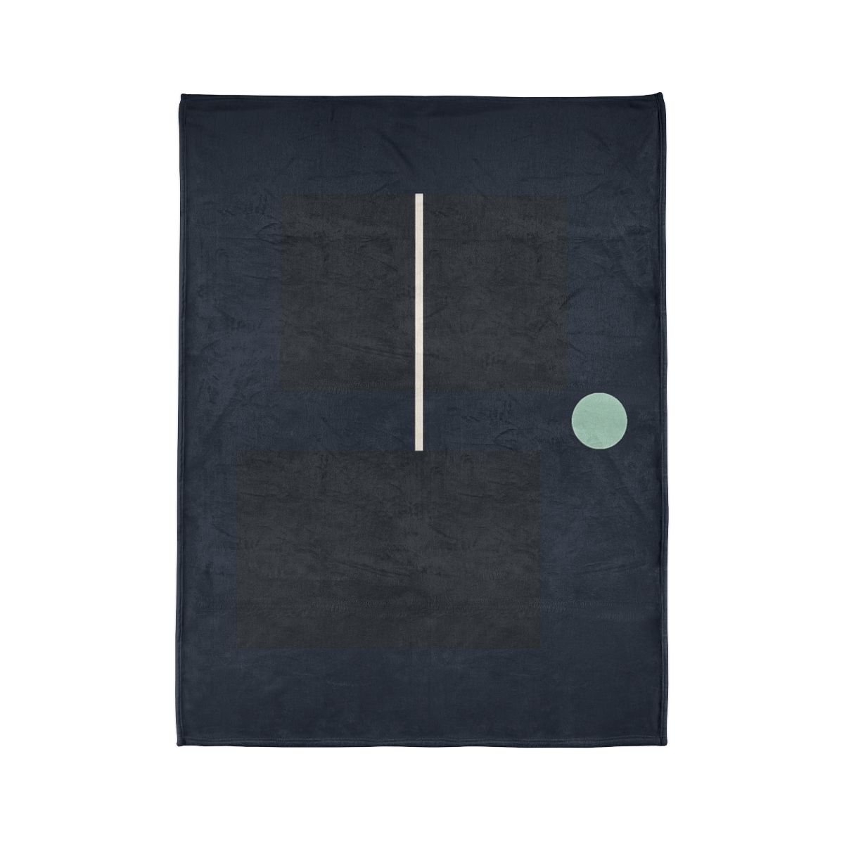 Twin Rectangles With Shared Edge Line decorative home blankets