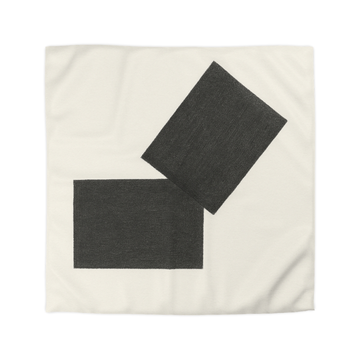 Tilted Twin Rectangle Calm stylish duvet covers